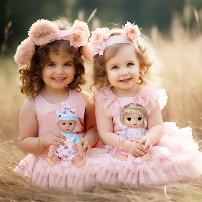 ARTST Doll Clothes,12 inch Baby Doll Clothes 6 Sets Include 5 Caps fit for 10 /11 /12 inch Baby - Image 4